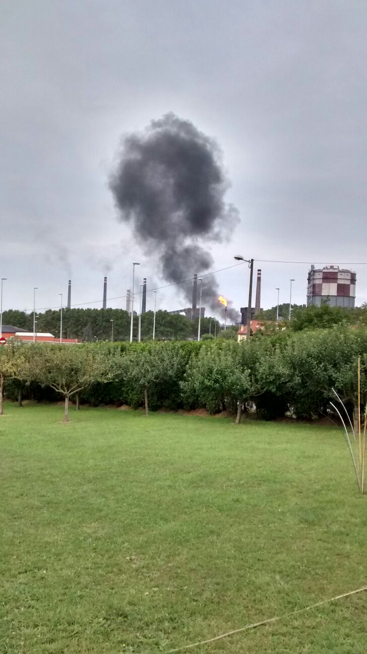 Asturias. En lo que va de año la contaminación de partículas subió