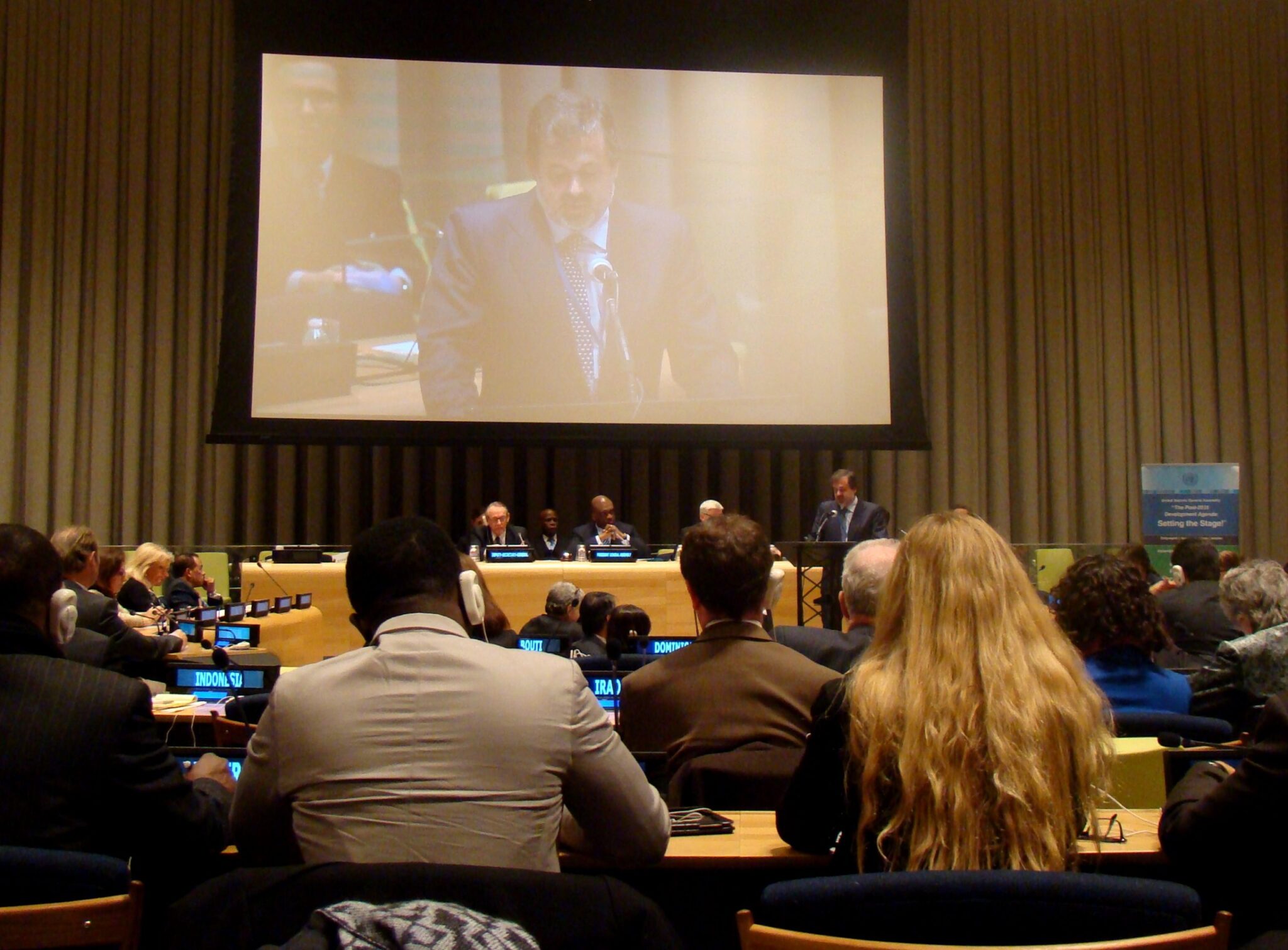 España participa en la jornada de Naciones Unidas sobre Agua