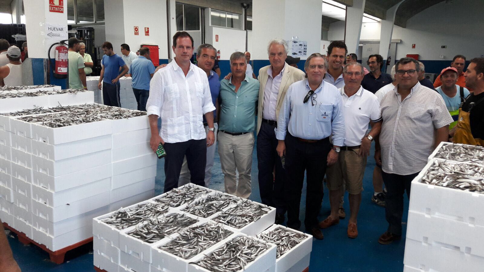 El secretario general de Pesca visita el caladero del Golfo de Cádiz para conocer la situación del sector y la evolución de los recursos de la zona