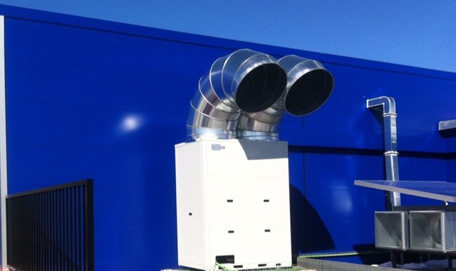 Una máquina de refrigerante natural CO2 que es 2.000 veces menos contaminante