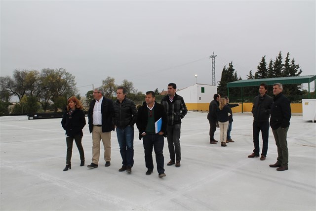 Jaén invierte para dotar a La Loma de una planta de tratamiento de escombros