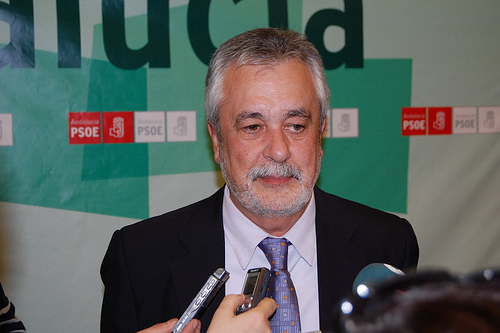 Griñán visita el nuevo Parque Medioambiental de Salteras tras su restauración y ampliación