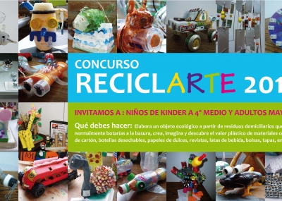 Concurso de reciclaje creativo para escolares de Concón y Viña del Mar