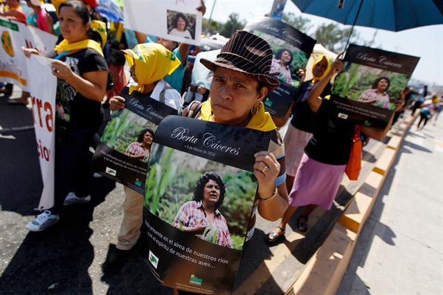 Ratifican la prisión preventiva para los acusados por la muerte de Berta Cáceres
