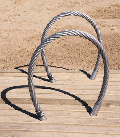 El aparcabicicletas de la AMB