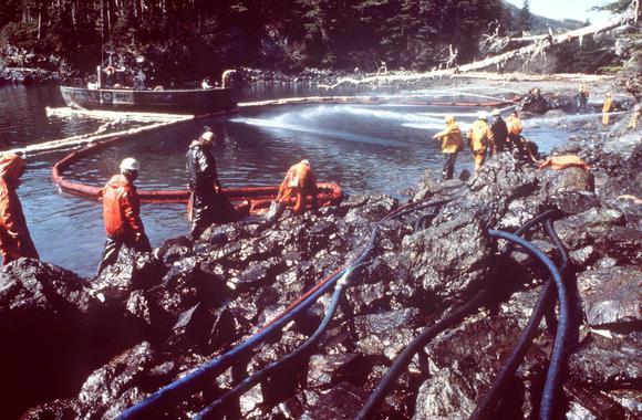 El petrolero Exxon Valdez