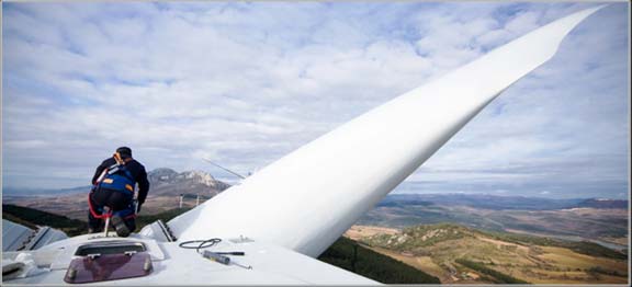 Wind power creating jobs