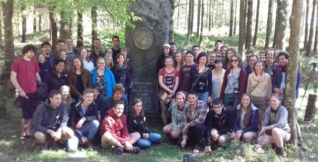 La Universidad de Lovaina visita Bizkaia para conocer la estrategia de gestión forestal sostenible de la Diputación