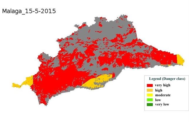 Málaga trabaja en un banco de datos para mejorar la prevención de incendios