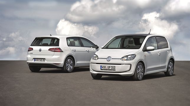 Ya te puedes comprar los coches eléctricos e-up! y e-Golf