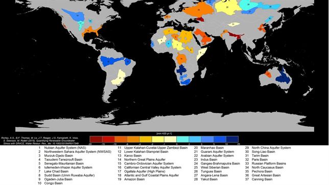 Un tercio de los acuíferos del planeta al borde del ‘colapso’