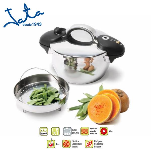 Olla rápida a presión premium 6 litros jata