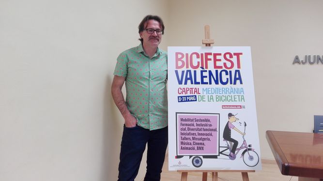 La I edición de Bicifest nace con vocación de convertir València en "capital mediterránea de la bicicleta"