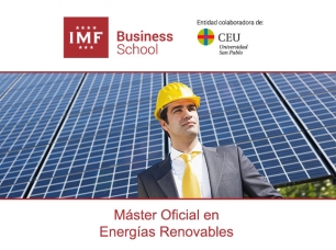 Descubre ahora el Máster Universitario Oficial en Energías Renovables de IMF