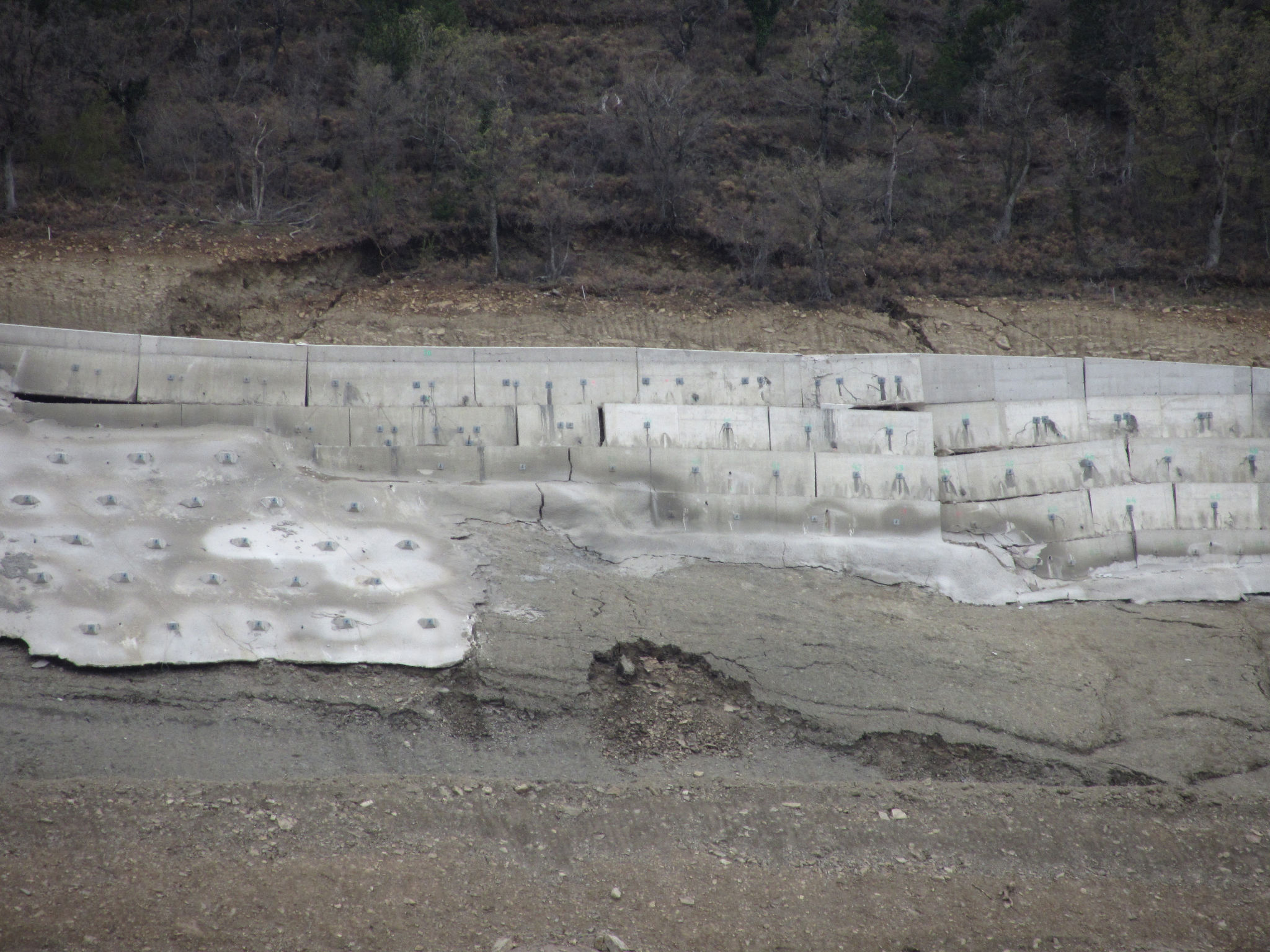 Navarra. Vuelve a deslizarse una ladera de Yesa