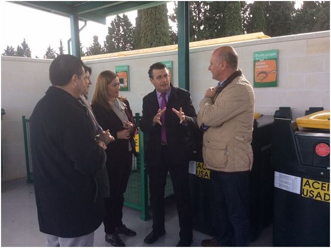 Medio Ambiente dota de un punto limpio de recogida de residuos al municipio de La Rinconada