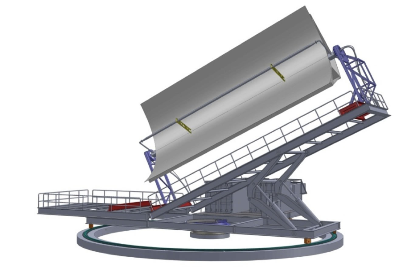El CTAER pone en marcha una innovadora instalación solar de ensayos de canal parabólico