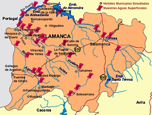 En Salamanca elaboran un mapa de calidad de las aguas de la provincia