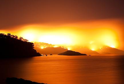 Policía autonómica detiene a los tres primeros acusados de provocar incendios forestales este año en Galicia