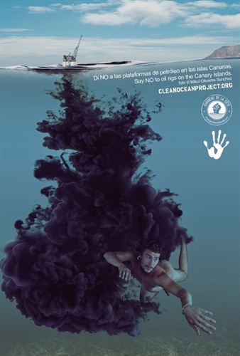 5.000 postales contra el petróleo en aguas de Lanzarote y Fuerteventura