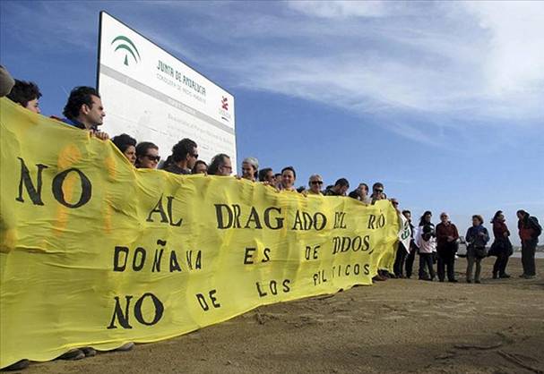 Club Doñana dice que el dragado del Guadalquivir vulnera todas las normativas