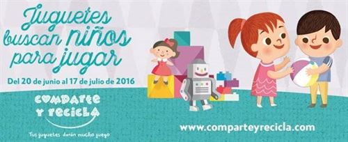 III Edición de Comparte y Recicla: juguetes para los más pequeños