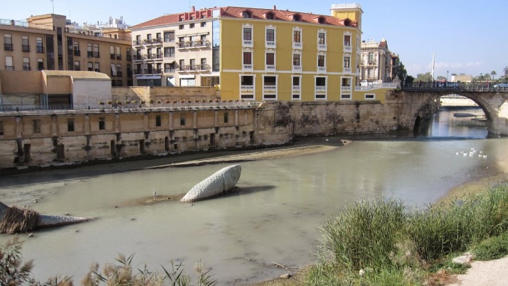 Murcia inicia la limpieza del Canal de Los Molinos