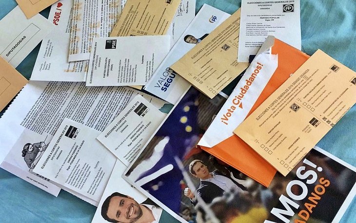 Niégate a recibir propaganda electoral en papel