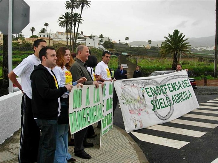 Rechazo a la tangencial de Telde y denuncia a la hipocresía del Cabildo de Gran Canaria