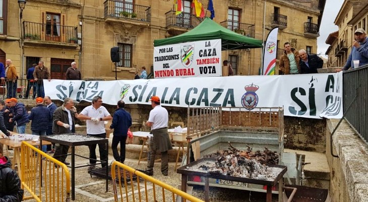 Los cazadores amenazan y presionan a los partidos políticos con su voto el próximo 10-N