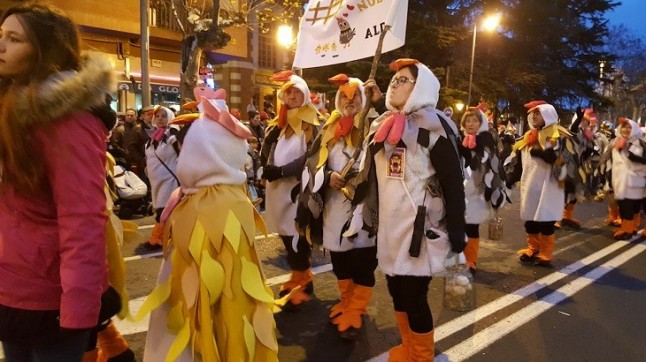 La comparsa El Siete Infantes y las Estaciones al Cambio Climático