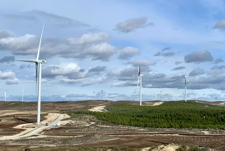 Arranca el parque eólico de Campoliva I