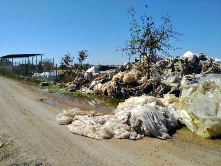 La planta de residuos agrícolas de la Colonia de Monte Algaida