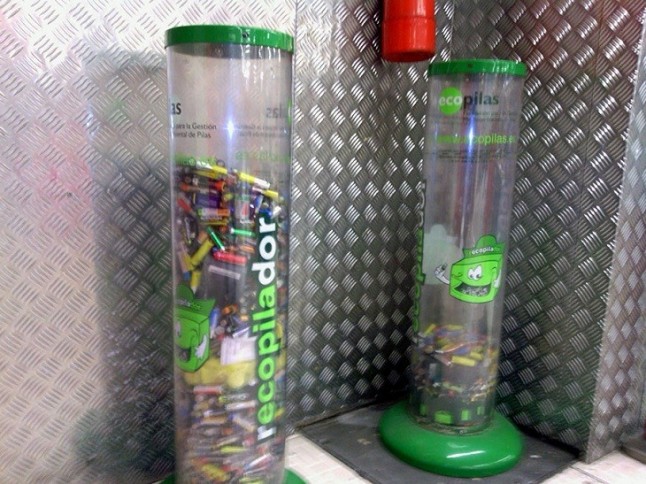 Andalucía se implica en la recogida de pilas