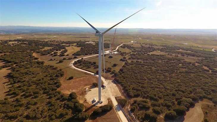 Teruel. Enel Green Power España conecta cinco parques eólicos