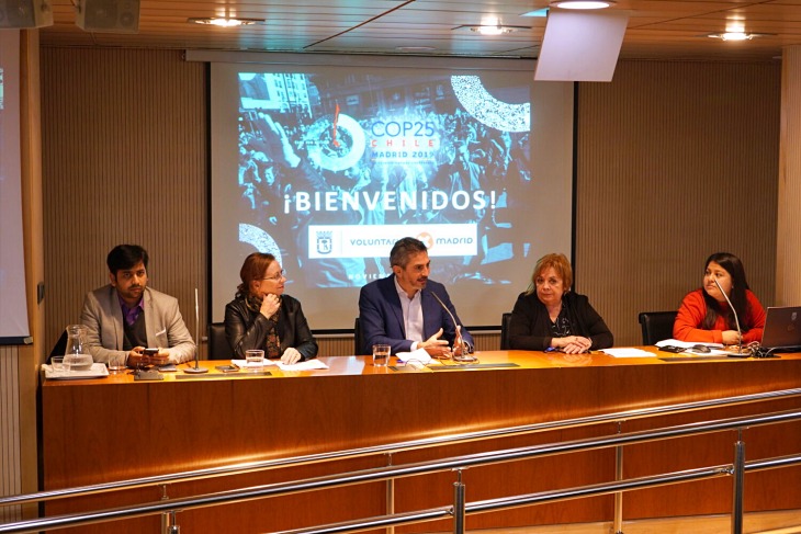 El Ayuntamiento de Madrid agradece a los voluntarios su aportación en la COP25 Chile-Madrid