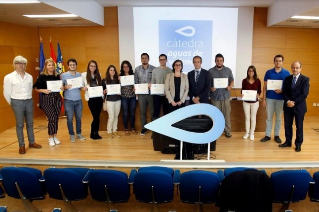 La Cátedra de Aguas de Valencia entrego las becas a los futuros ingenieros