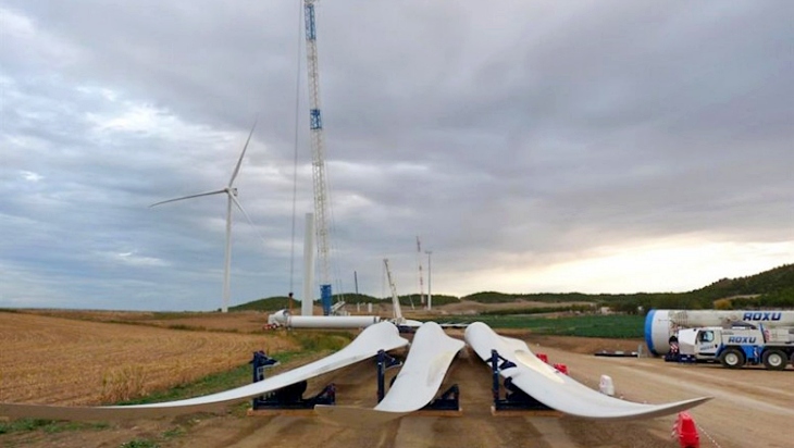 El BEI financiará con un préstamo de 50 millones de euros la construcción de un complejo eólico en Navarra