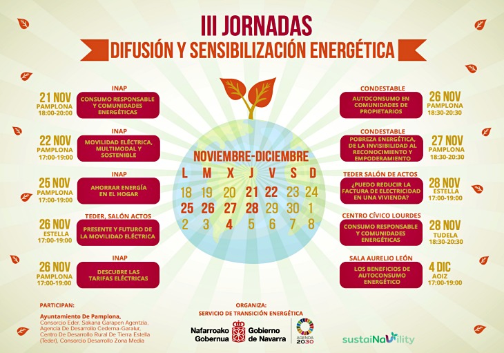 Arranca en Pamplona las ‘III Jornadas de Difusión y Sensibilización energética’