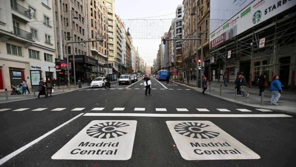 Las cifras de ‘Madrid Central’ en Septiembre