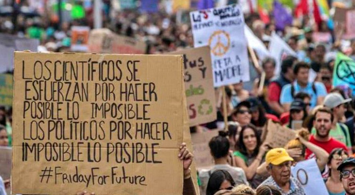 Jóvenes abanderan en España y en todo el Planeta una acción eficaz para frenar el cambio climático