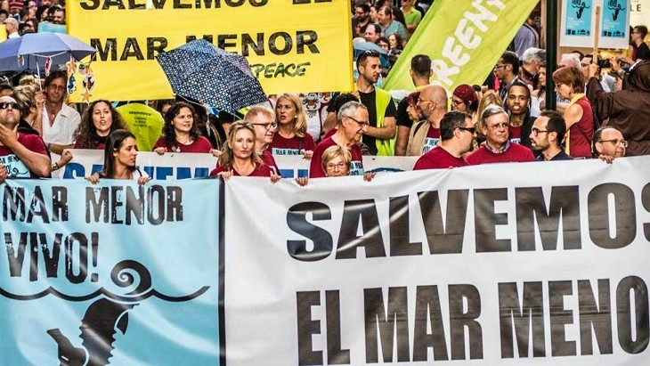 Exigen un plan de cuenca del Segura que cumpla la directiva de Agua y recupere el hábitat del Mar Menor