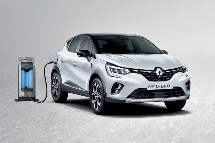 Captur versiones GLP e híbrida enchufable