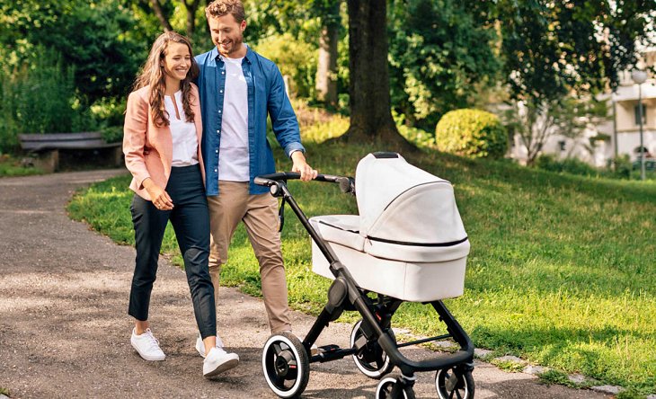 Bosch presenta un carrito de bebés que funciona con motores eléctricos