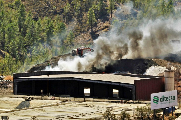 Polémica a cuenta del vertedero de residuos peligrosos de Nerva