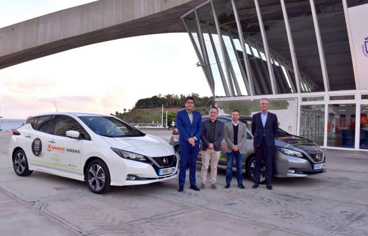 Turismo de Tenerife incorpora dos nuevos coches eléctricos