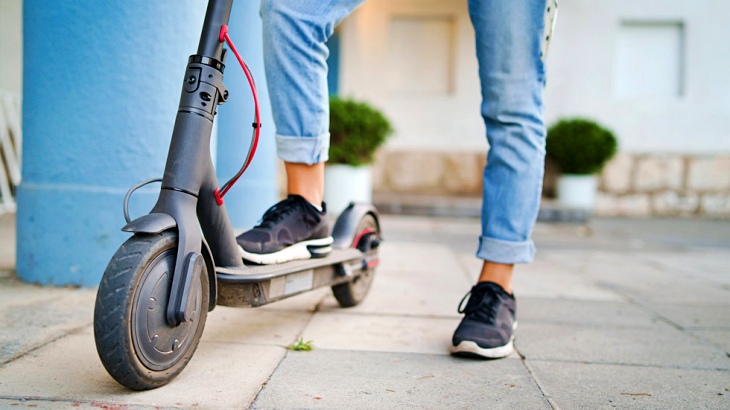 Los patinetes eléctricos