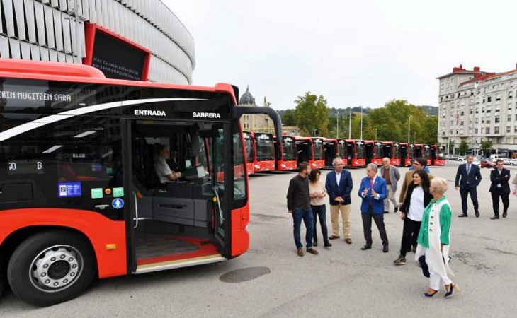 Bilbobus incorpora 15 nuevos vehículos híbridos
