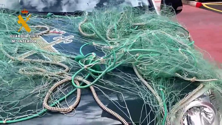 El SEPRONA denuncia a tres hombres por la pesca ilegal de carpas del Ebro