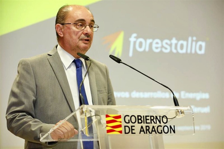 Forestalia invertirá 2.400 millones en 66 parques eólicos de Teruel